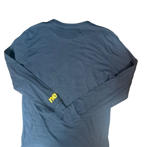 Neff Black Long Sleeve Tee with Yellow Duck Print - Picture 3 of 8